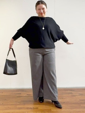 BEARDSLEYさん(レディース・158cm)の秋コーディネート