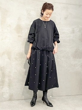 BEARDSLEYさん(レディース・166cm)の秋コーディネート