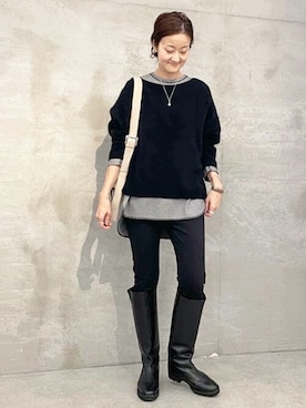 BEARDSLEYさん(レディース・166cm)の秋コーディネート