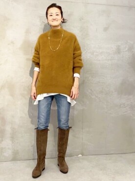 BEARDSLEYさん(レディース・166cm)の秋コーディネート