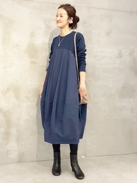 BEARDSLEYさん（レディース・166cm）の秋コーディネート