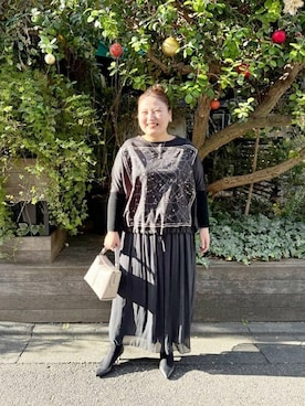 BEARDSLEYさん（レディース・158cm）の冬コーディネート