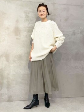 BEARDSLEYさん(レディース・166cm)の冬コーディネート