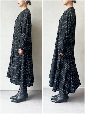 BEARDSLEYさん（レディース・158cm）の冬コーディネート