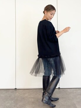 BEARDSLEYさん（レディース・158cm）の冬コーディネート