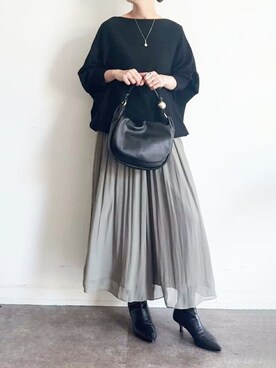 BEARDSLEYさん（レディース・158cm）の冬コーディネート