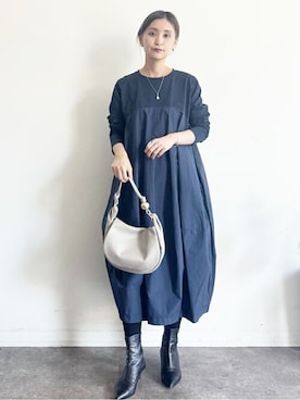 BEARDSLEYさん（レディース・158cm）の冬コーディネート