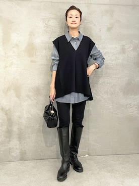 BEARDSLEYさん(レディース・166cm)の冬コーディネート