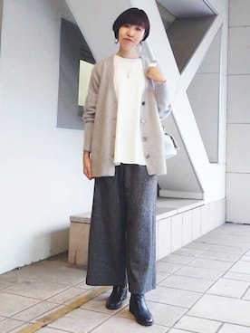 BEARDSLEYさん（レディース・164cm）の冬コーディネート