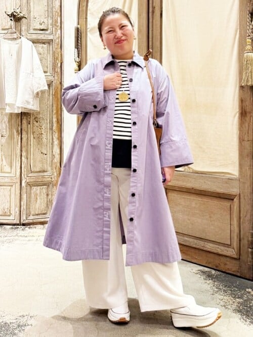 BEARDSLEY ビアズリー コットン ナイロン ミドル丈 モッズ コート