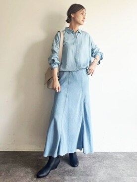 BEARDSLEYさん（レディース・158cm）の冬コーディネート