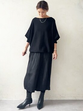 BEARDSLEYさん(レディース・158cm)の冬コーディネート