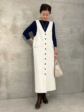 BEARDSLEYさん（レディース・166cm）の冬コーディネート