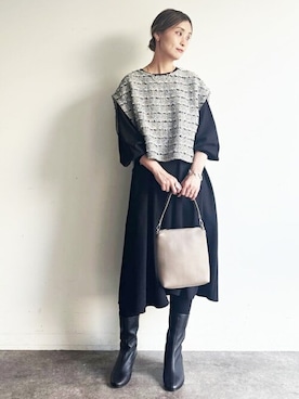 BEARDSLEYさん(レディース・158cm)の冬コーディネート