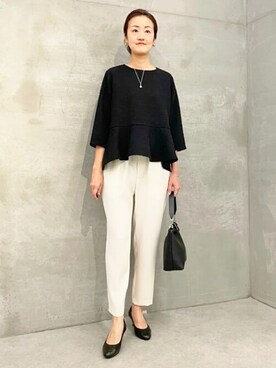 BEARDSLEYさん（レディース・166cm）の冬コーディネート