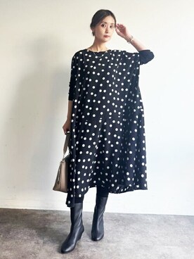 BEARDSLEYさん（レディース・158cm）の冬コーディネート