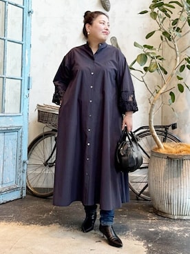 BEARDSLEYさん(レディース・158cm)の冬コーディネート