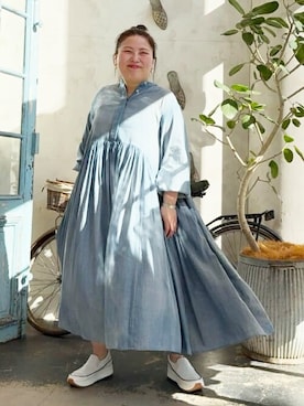 BEARDSLEYさん(レディース・158cm)の冬コーディネート