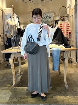 「BEARDSLEY」｜「アイテム（その他）」を使った、BEARDSLEYさん（レディース・152cm）の冬コーディネート
