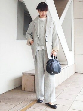 BEARDSLEYさん（レディース・164cm）の冬コーディネート