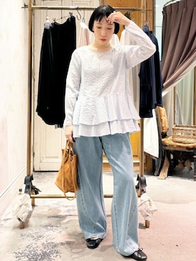 BEARDSLEYさん（レディース・157cm）の冬コーディネート