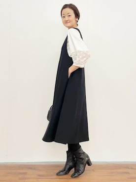 BEARDSLEYさん（レディース・166cm）の冬コーディネート