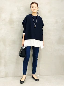 BEARDSLEYさん（レディース・166cm）の冬コーディネート