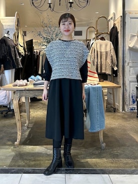 BEARDSLEYさん(レディース・152cm)の冬コーディネート