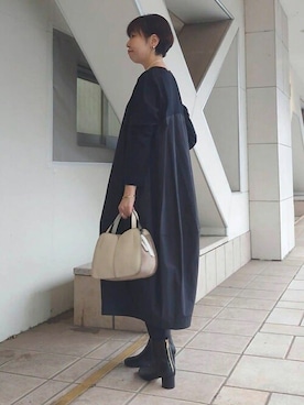 BEARDSLEYさん（レディース・164cm）の冬コーディネート