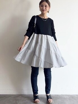 BEARDSLEYさん(レディース・158cm)の冬コーディネート