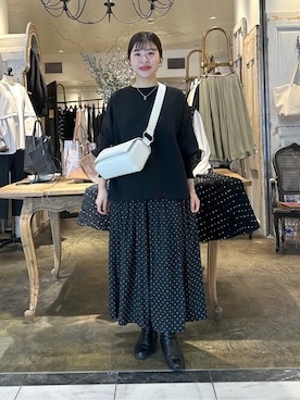 BEARDSLEYさん（レディース・152cm）の冬コーディネート