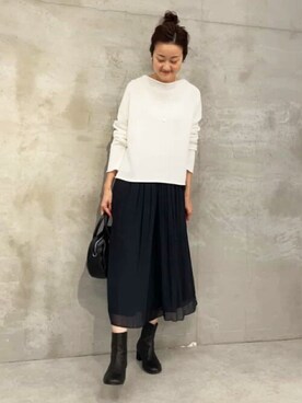 BEARDSLEYさん（レディース・166cm）の冬コーディネート