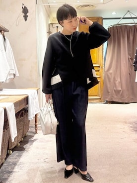 BEARDSLEYさん（レディース・157cm）の冬コーディネート