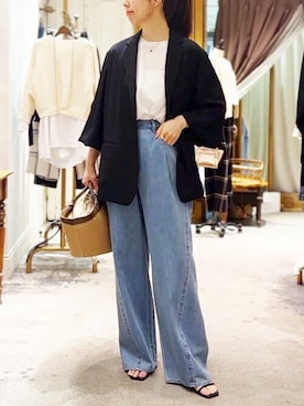 BEARDSLEYさん（レディース・154cm）の春コーディネート