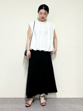 「リヴェタート」｜「アイテム（アクセサリー）」を使った、BEARDSLEYさん（レディース・164cm）の春コーディネート