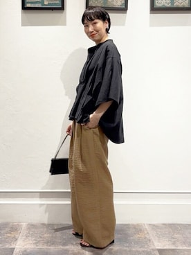「リヴェタート」｜BEARDSLEYさん（レディース・157cm）の春コーディネート