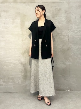 「リヴェタート」｜「アイテム（ジャケット/アウター）」を使った、BEARDSLEYさん（レディース・164cm）の春コーディネート