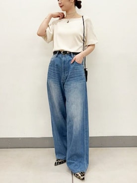 「リヴェタート」｜BEARDSLEYさん（レディース・157cm）の春コーディネート
