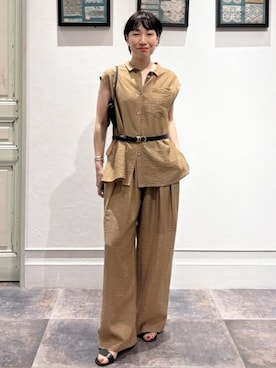「リヴェタート」｜BEARDSLEYさん（レディース・157cm）の春コーディネート