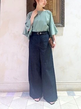 「リヴェタート」｜BEARDSLEYさん（レディース・154cm）の春コーディネート