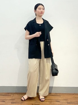 「リヴェタート」｜BEARDSLEYさん（レディース・164cm）の春コーディネート