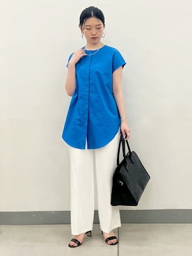 「リヴェタート」｜「アイテム（アクセサリー）」を使った、BEARDSLEYさん（レディース・164cm）の春コーディネート