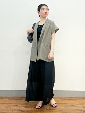 「リヴェタート」｜BEARDSLEYさん（レディース・164cm）の春コーディネート
