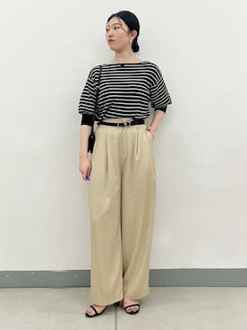 「リヴェタート」｜BEARDSLEYさん（レディース・164cm）の春コーディネート
