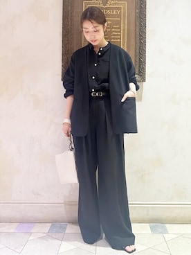 「リヴェタート」｜BEARDSLEYさん（レディース・154cm）の春コーディネート