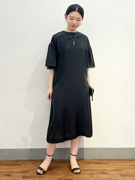 「リヴェタート」｜「アイテム（アクセサリー）」を使った、BEARDSLEYさん（レディース・164cm）の春コーディネート