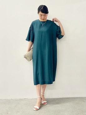 「リヴェタート」｜「アイテム（アクセサリー）」を使った、BEARDSLEYさん（レディース・164cm）の春コーディネート