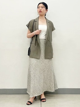 「リヴェタート」｜BEARDSLEYさん（レディース・164cm）の春コーディネート
