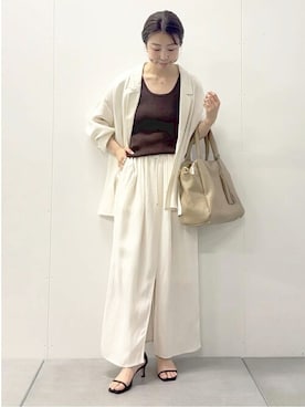 「リヴェタート」｜BEARDSLEYさん（レディース・154cm）の春コーディネート