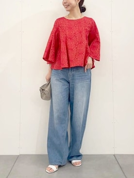 「リヴェタート」｜BEARDSLEYさん（レディース・154cm）の春コーディネート
